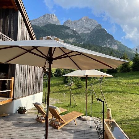 Alpen Charme - Chalet D'Hotes Et Spa Gsteig Esterno foto