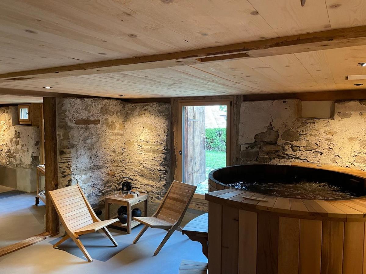 Alpen Charme - Chalet D'Hotes Et Spa Gsteig Esterno foto