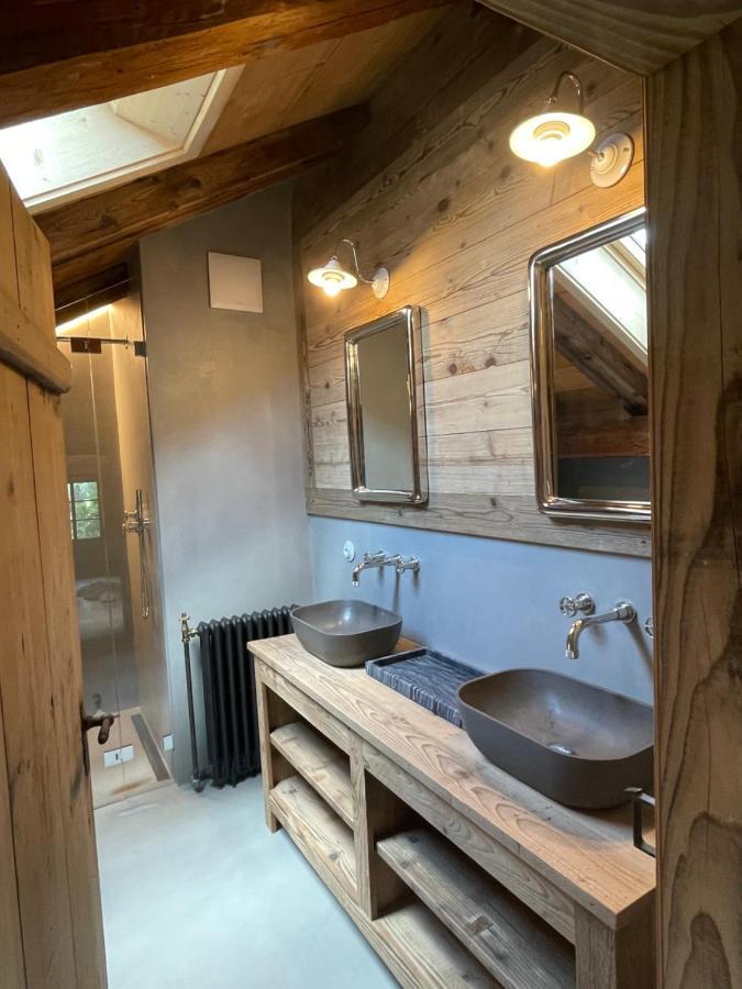 Alpen Charme - Chalet D'Hotes Et Spa Gsteig Esterno foto