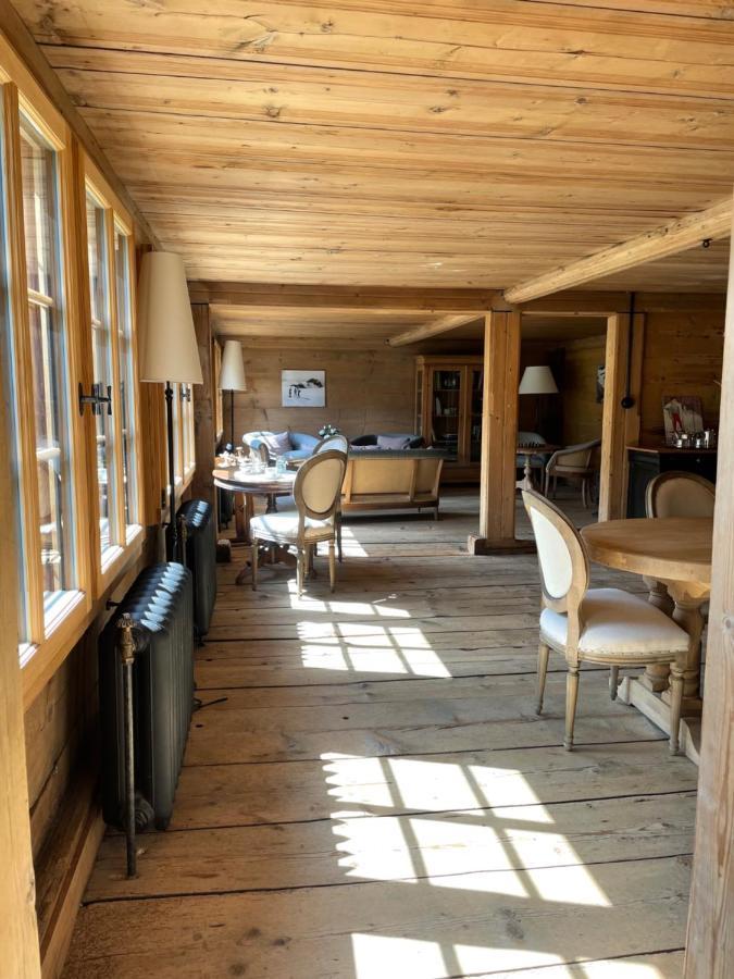 Alpen Charme - Chalet D'Hotes Et Spa Gsteig Esterno foto