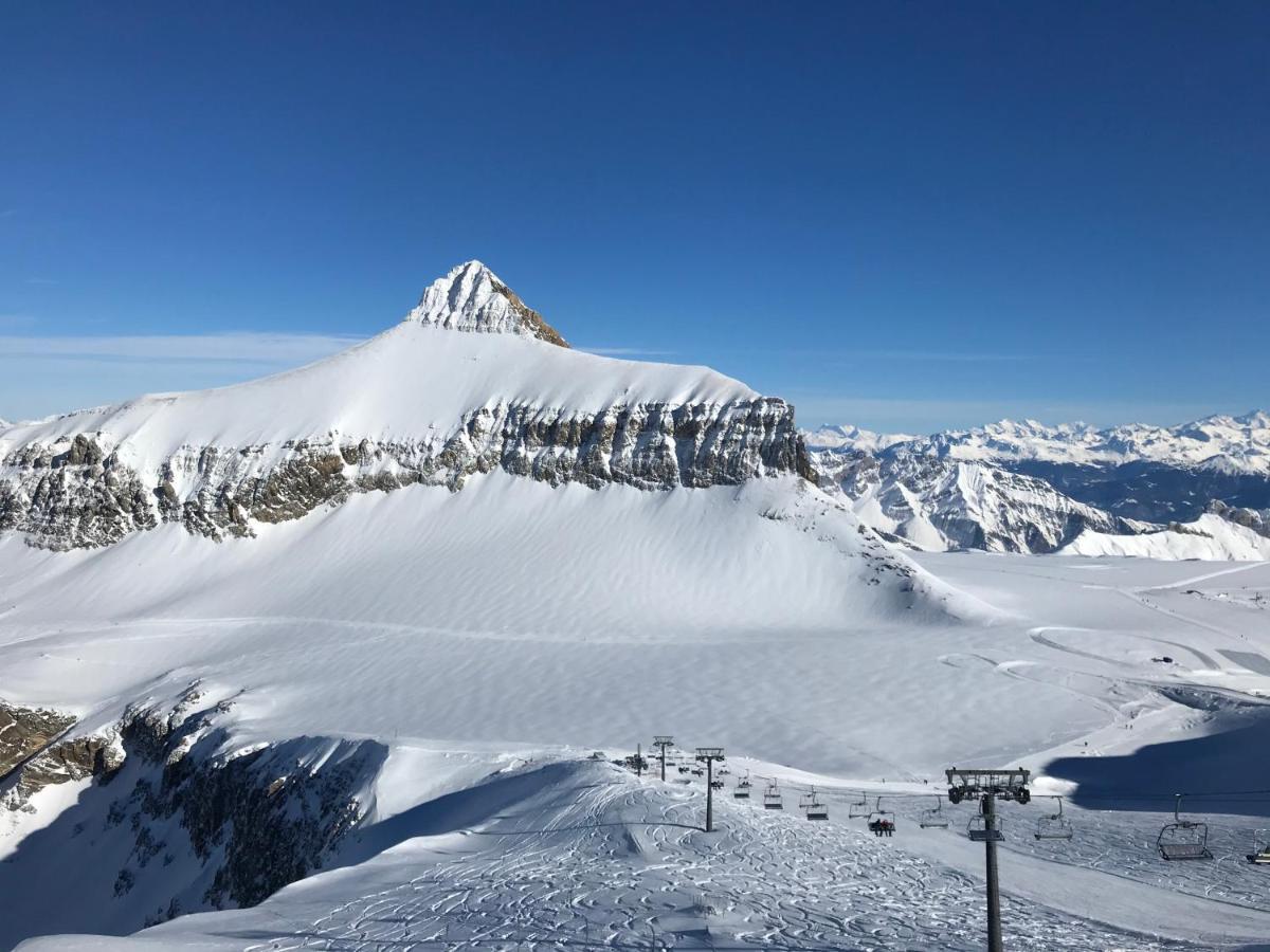 Alpen Charme - Chalet D'Hotes Et Spa Bed and Breakfast Gsteig Esterno foto