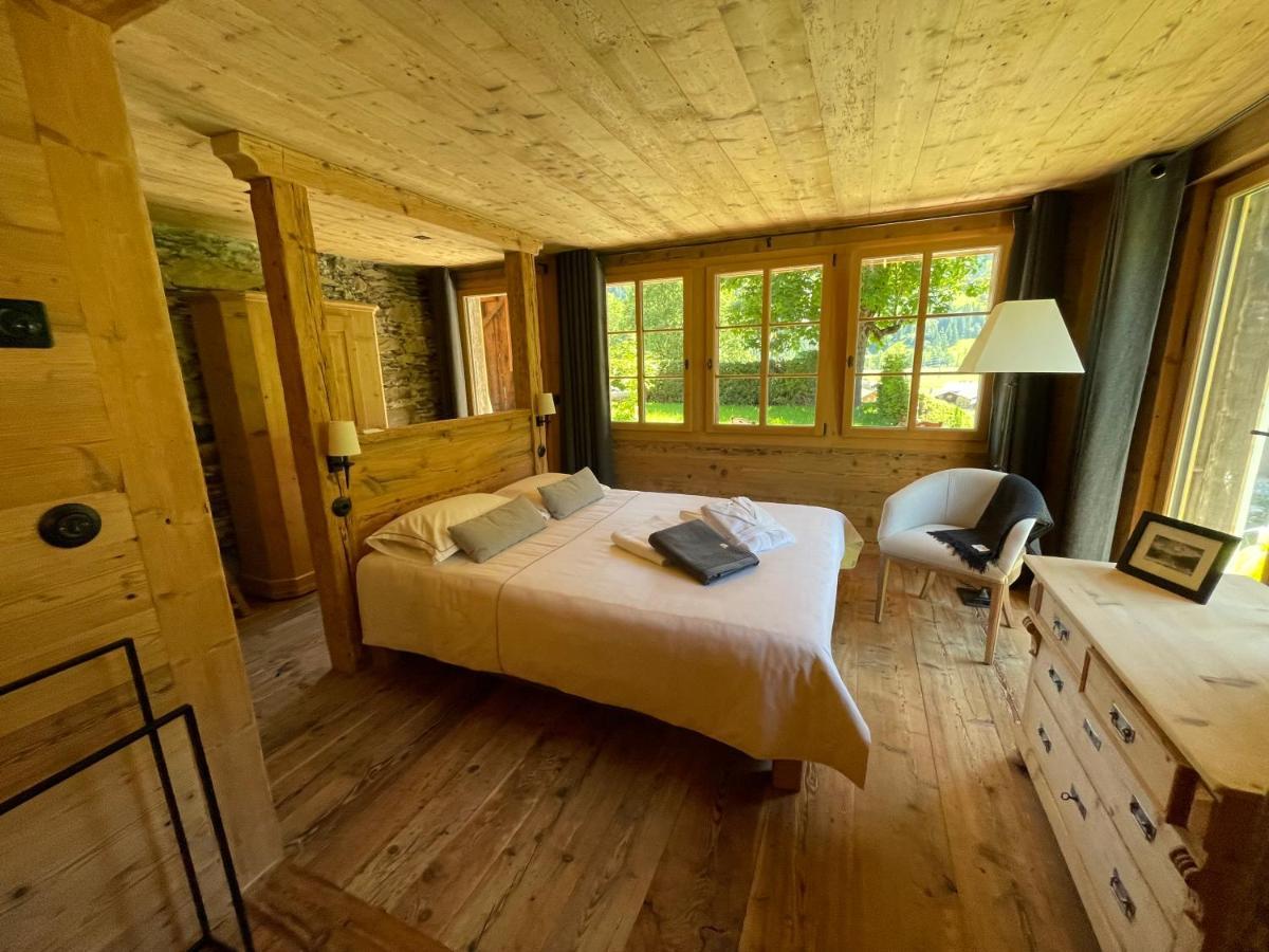 Alpen Charme - Chalet D'Hotes Et Spa Gsteig Esterno foto